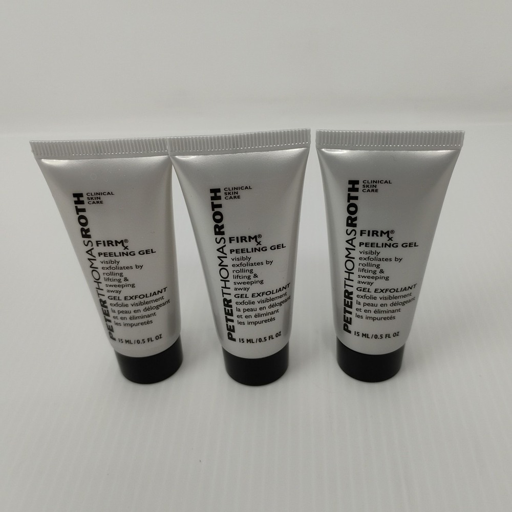 Peter Thomas Roth Firmx Peeling Gel TRAVEL SIZE 15ml | 0.5oz Set of 3 Sealed New - Picture 1 of 7